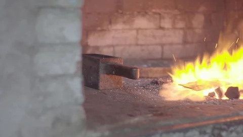 BlackSmith Forge-21 Stock Footage 93766163