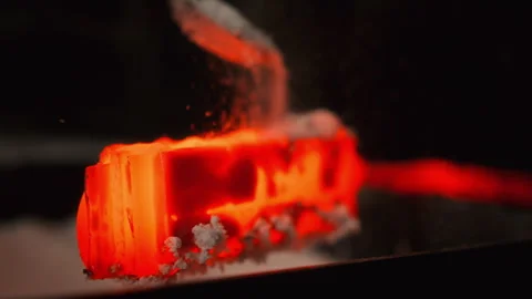 Blacksmith forge Stock Footage 273775850