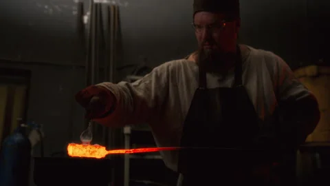 Blacksmith forge Stock Footage 273777375
