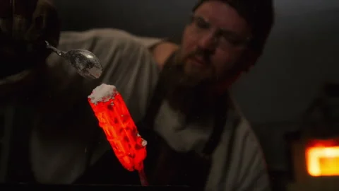 Blacksmith forge Stock Footage 273778179