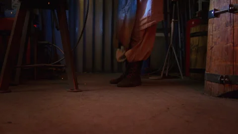 Blacksmith forge Stock Footage 273779926