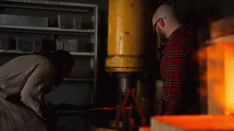 Blacksmith forge Stock Footage 273782817
