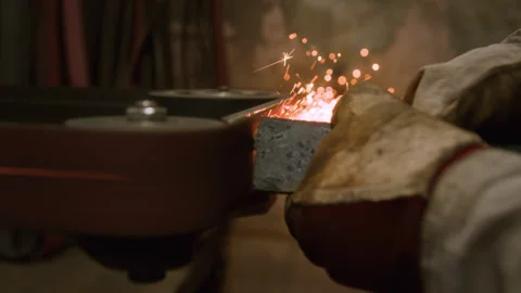 Blacksmith forge Stock Footage 273785542