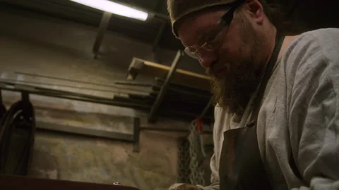 Blacksmith forge Stock Footage 273786015