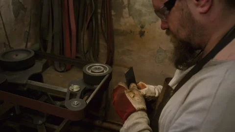 Blacksmith forge Stock Footage 273787467