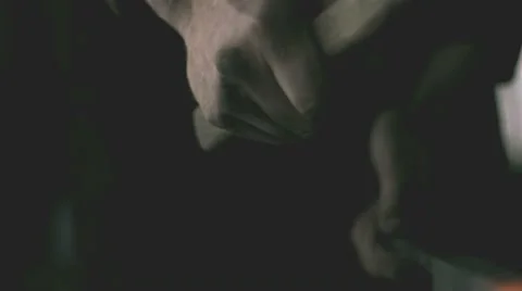 Blacksmith Hand CU Stock Footage 60793942