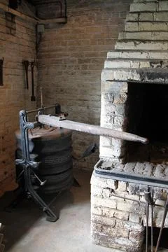 Blacksmith Hearth. Stock Photos