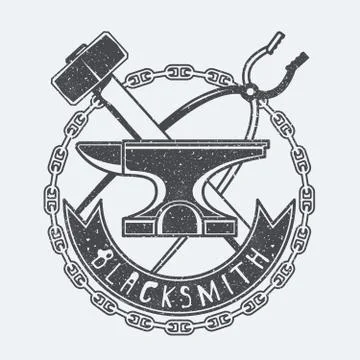 Blacksmith Stock Illustration