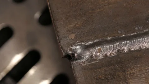 A blacksmith or welde Stock Footage 106949468