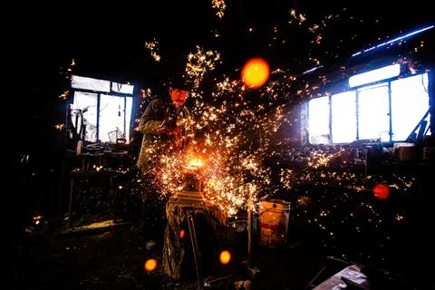 The blacksmith Stock Photos