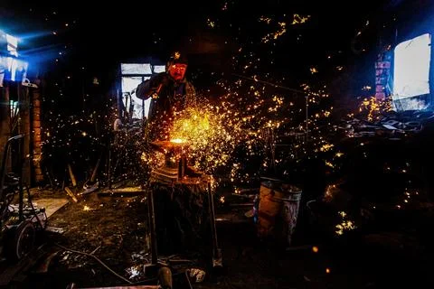 The blacksmith Stock Photos