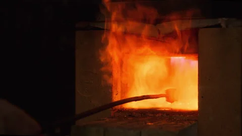 Blacksmith shop Video stock 273464513