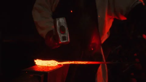 Blacksmith shop Stock Footage 273472865