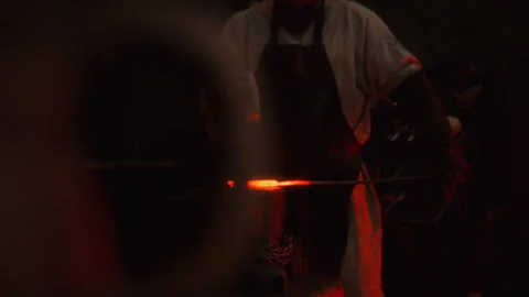 Blacksmith shop Stock Footage 273474517