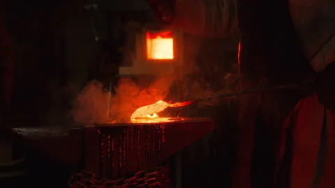 Blacksmith shop Stock Footage 273475355