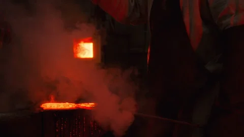 Blacksmith shop Stock Footage 273475648