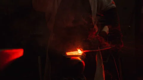 Blacksmith shop Stock Footage 273476830
