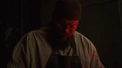 Blacksmith shop Stock Footage 273478436