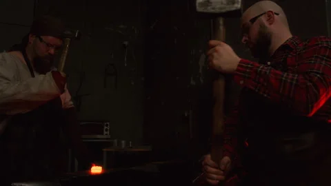 Blacksmith shop Stock Footage 273479529