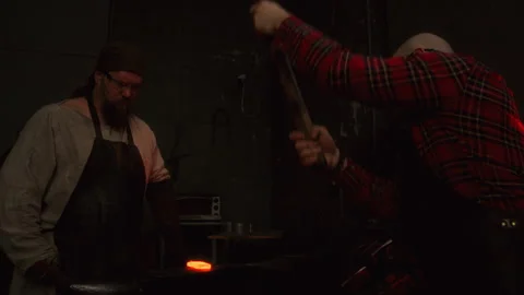 Blacksmith shop Stock Footage 273479602