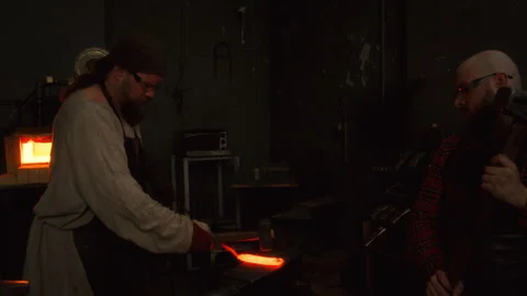 Blacksmith shop Stock Footage 273480838