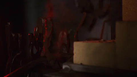 Blacksmith shop Stock Footage 273792986