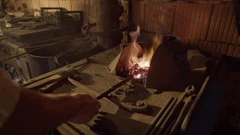 Blacksmith, Studio, Craft, Arts Stock Footage 316114422
