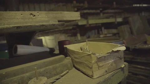 A blacksmith studio Video stock 74696670