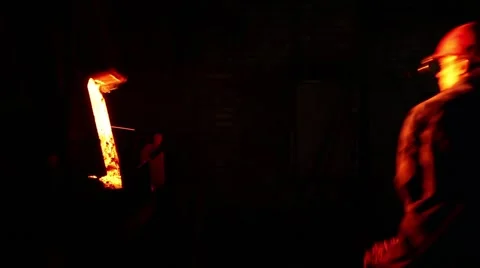 Blacksmith under working Video stock 62759145