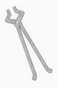 Blacksmith Universal Tongs isolated on white background. 3D illustration Stock Illustration