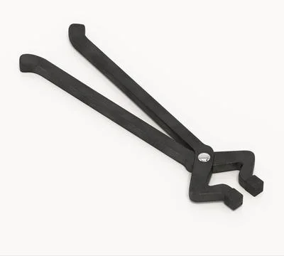 Blacksmith Universal Tongs isolated on white background. 3D illustration Stock Illustration