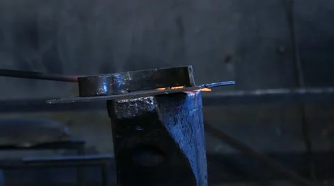 Blacksmith Working Stock Footage 58677842