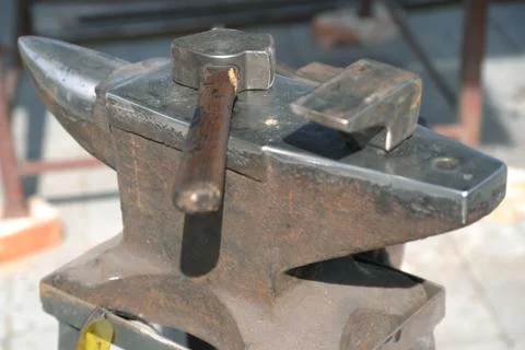 Blacksmith working tool Stock Photos