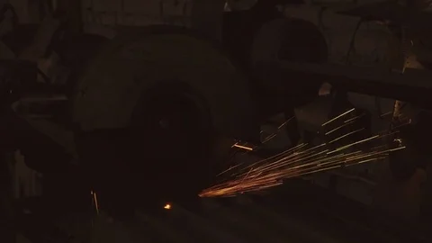 Blacksmith works in smithy Stock Footage 78222650