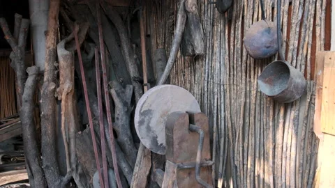 Blacksmith workshop Stock Footage 170180161