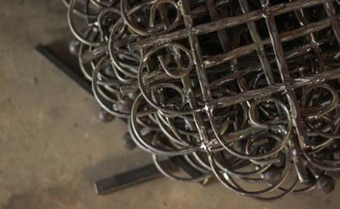 Blacksmith workspace Stock Photos