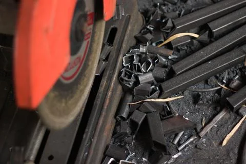 Blacksmith workspace Stock Photos