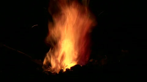 Blacksmith's fire Stock Footage 719966
