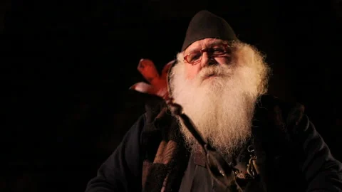 A blacksmithy with his product Stock Footage 103873290