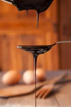 Blackstrap molasses Stock Photos