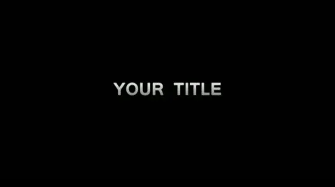 Black&White Trailer Display Stock After Effects