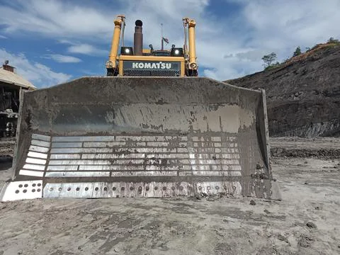 Blade bulldozer Stock Photos