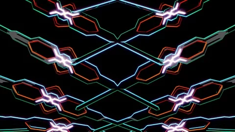 Blade Cross Looping Animation Stock Footage 73303054