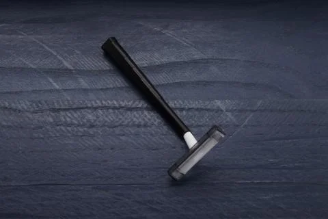 A blade disposable black Stock Photos