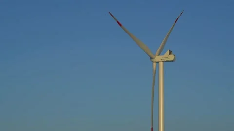Blade of an electric wind generator Stock-Footage 151671309