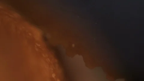 Blade of a knife cuts bread Stock Footage 93961332