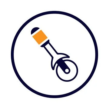 Blade, knife, kitchen cutter, cutter knife icon Stock Illustration