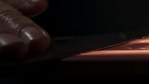 Bladesmith and blacksmith work on knives and metal in old anvil in slowmotion Stock Footage 96352690