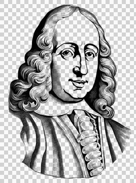 Blaise Pascal 1 Stock Illustration
