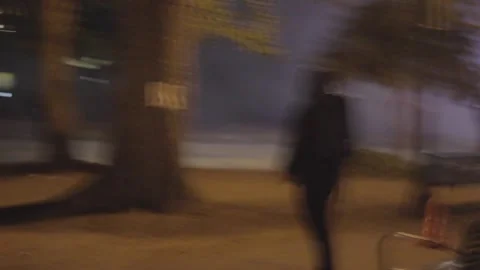 Blak Lives Matter Protestor Throws Tear Gas At Police In Portland Oregon Stock Footage 205013490